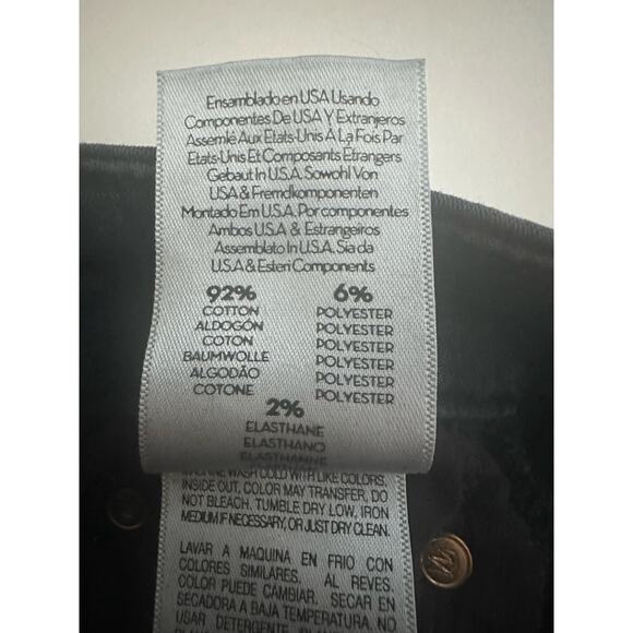 Mother High Waisted Looker Jeans in Blackbird Sz 27 Stretchy Skinny Ankle *Flaw - Picture 6 of 12